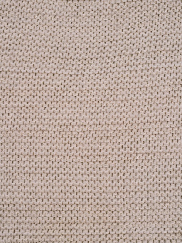 Interlock knit fabric texture